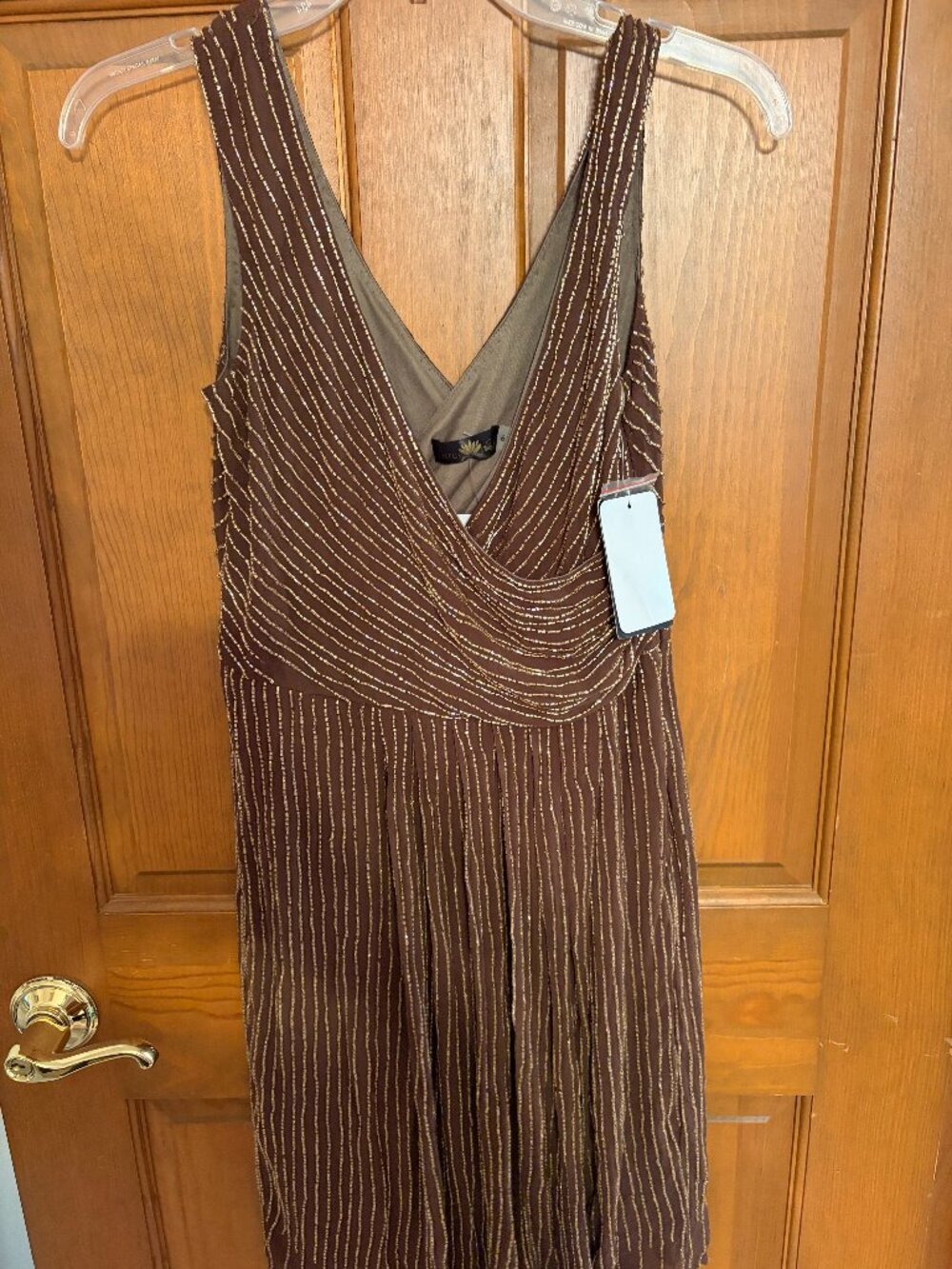 Lotus Threads Beaded Dress